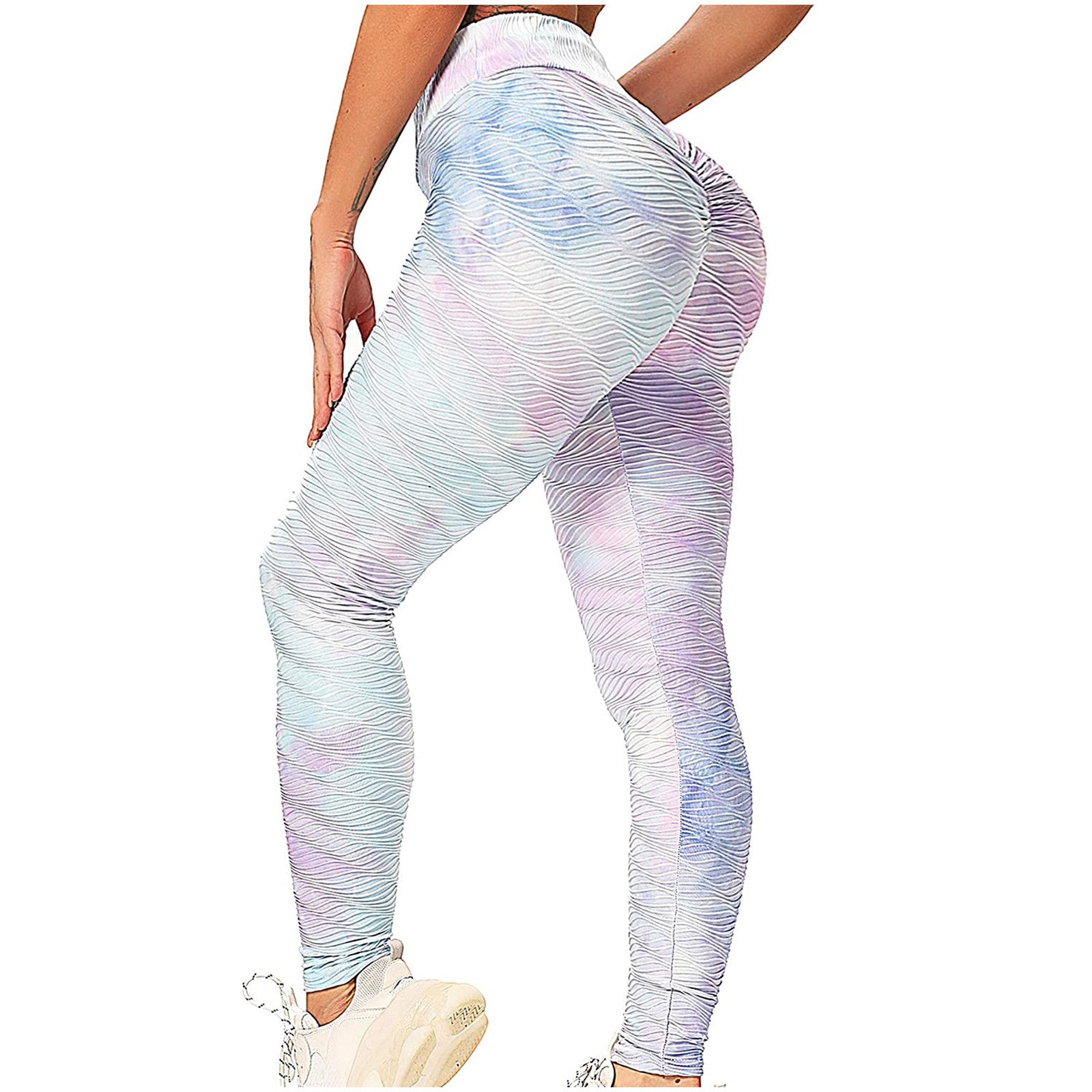 2 Colors Fitness Seamless Leggings Sport Women High Waist Push Up Leggins Anti Cellulite Workout Running Gym Elastic Trousers